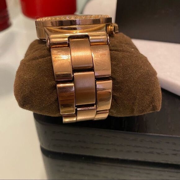 Michael Kors | Women’s Dylan Rose Gold Tone MK-5412 Watch Stainless Steel - Picture 9 of 12